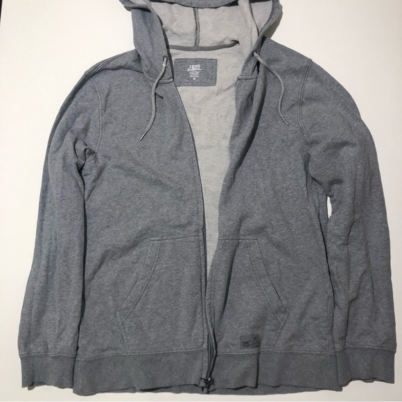 IZOD Hoodie Mens Medium Grey Lightweight Saltwater Relaxed Classics - Picture 8 of 12